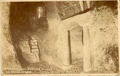 Original Entrance to St Clements Caves c1905
